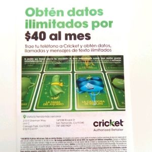 Unlimited talk text and data when you switch *